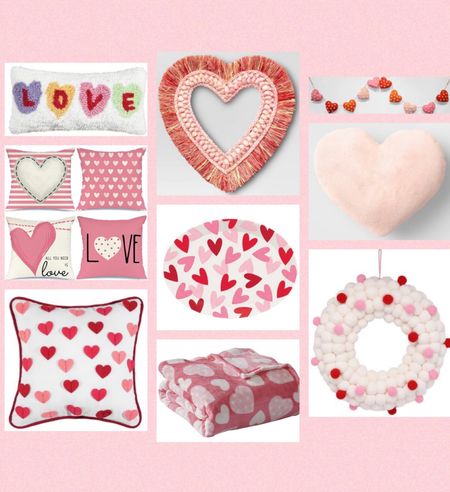 Valentines home decor pieces!

Red, pink, hearts, pillows, blankets, wreaths, vday

#LTKhome #LTKSeasonal #LTKunder50