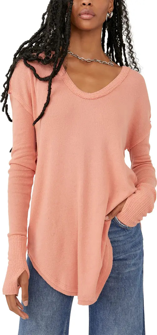 Free People Colby Raw Edge Top | Nordstrom | Nordstrom