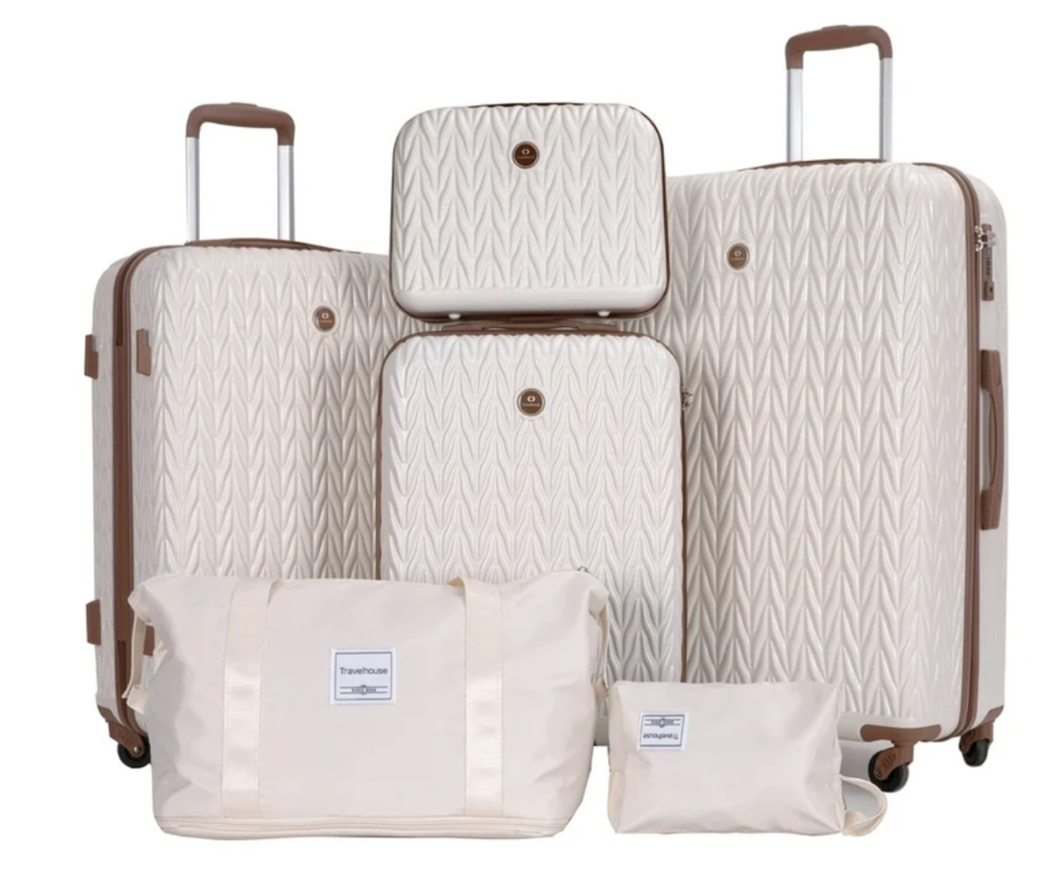 Six piece luggage set on a major sale! Lots of color options!!! 

#LTKTravel