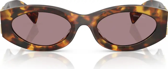 Miu Miu 54mm Rectangular Sunglasses | Nordstrom | Nordstrom