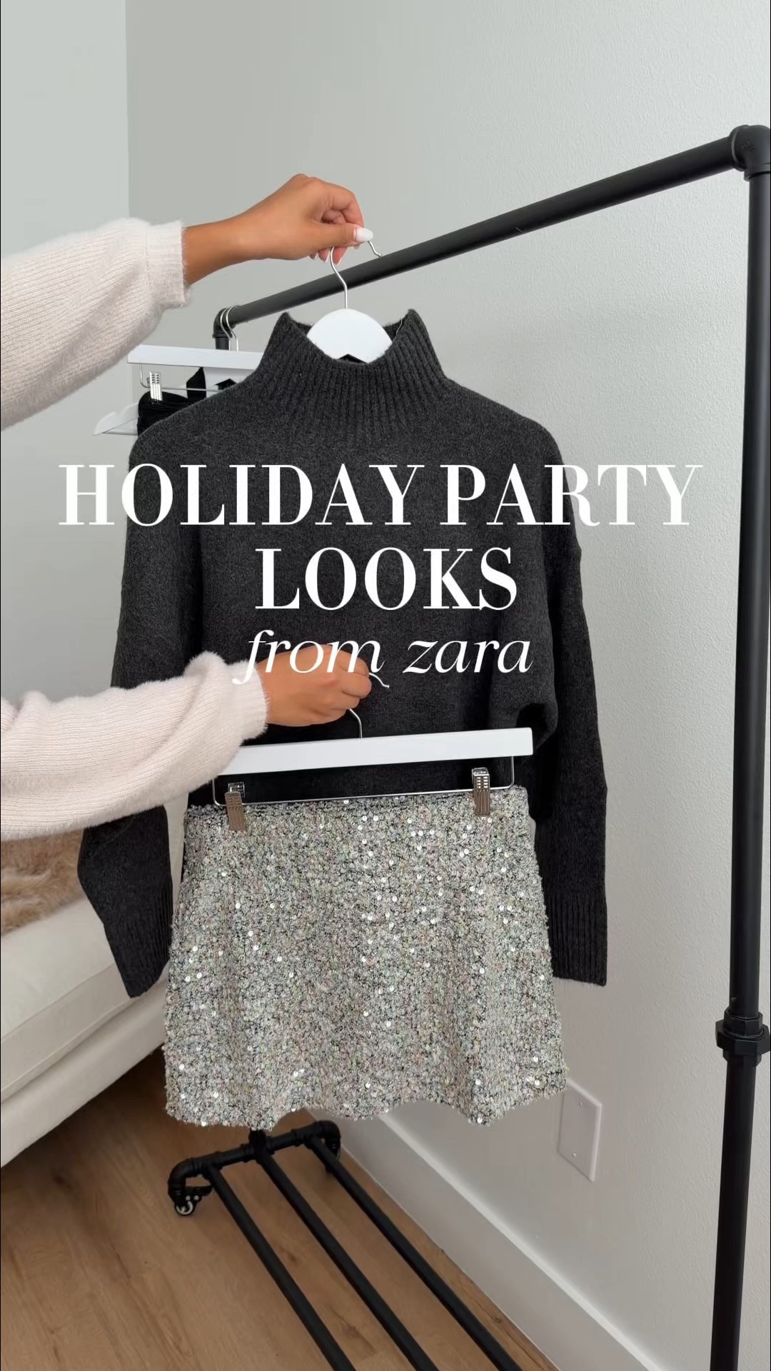 Holiday party looks from Zara 
