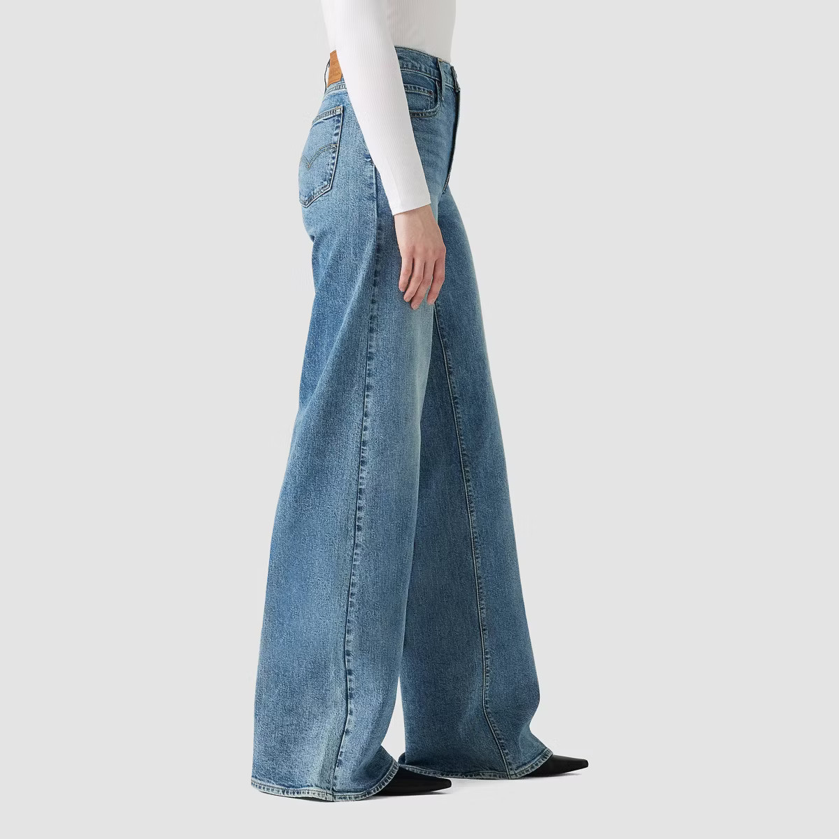 Levi's® Women's 728 High-Rise Wide Leg Jeans - Sweet Success 24 | Target