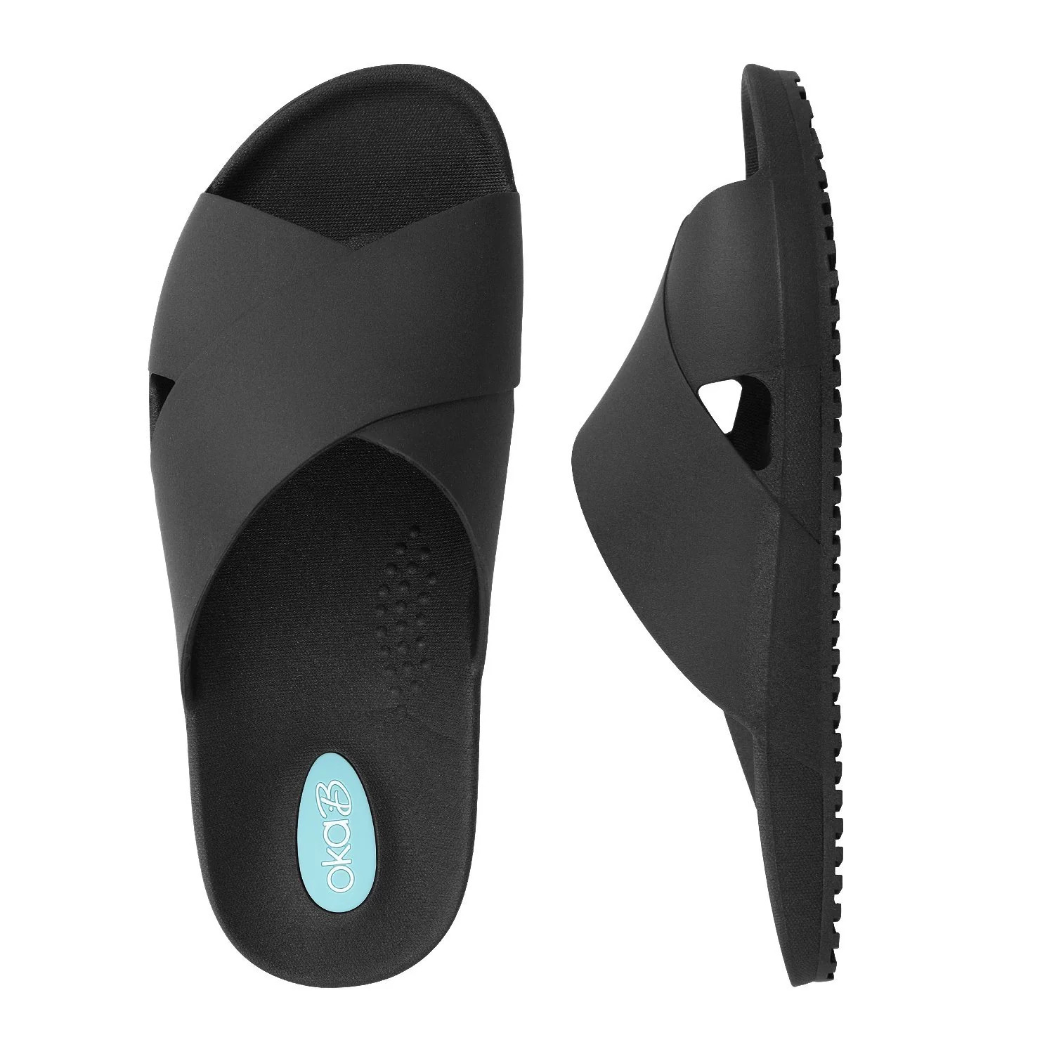 Maxwell | Comfortable Unisex Slide Sandals | Made in USA | Oka-B Shoes | Oka-B