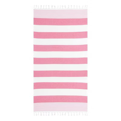 Unique Bargains Sand Free Quick Dry Absorbent Travel Beach Towel 40" x 72" Pink | Target