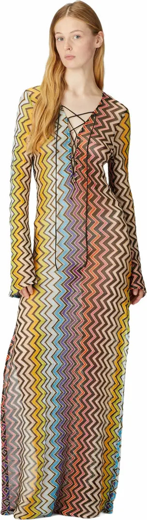 Missoni Long Caftan With Zig Zag Pattern | Nordstrom | Nordstrom