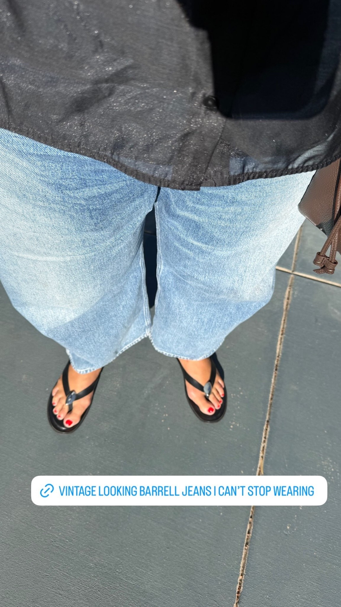 Can’t stop wearing these vintage looking jeans