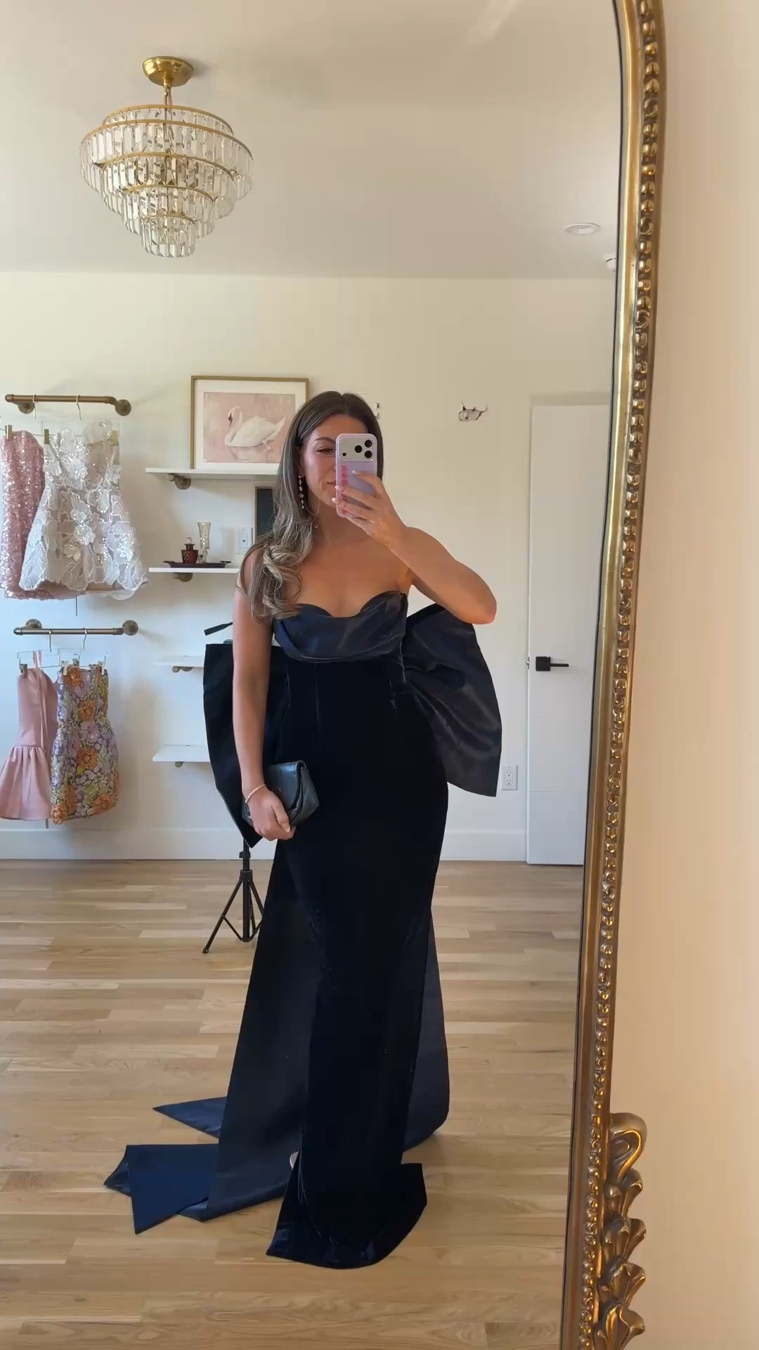 black satin gown with a draped sweetheart neckline and oversized bow detail on back fall wedding guest dress for every girl 💍

I’m 5’4” & wearing my usual smalls/2

vivrelle code: emerson20

fall wedding guest dresses, wedding guest dresses, cocktail dresses, semi-formal dresses, black tie wedding guest dresses, destination wedding guest dresses, garden party dresses, wedding guest outfit ideas, fall dresses, autumn dress

#LTKWedding #LTKSeasonal #LTKU
