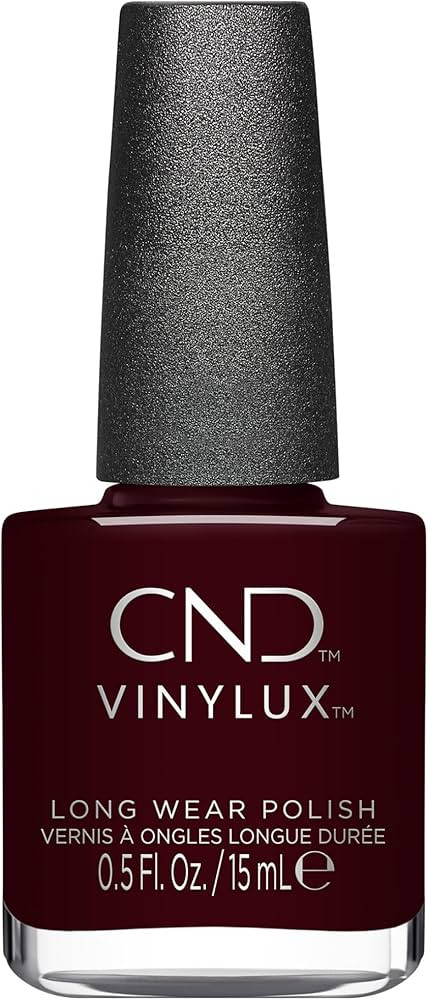 CND Vinylux Longwear Red Nail Polish, Gel-like Shine & Chip Resistant Color, 0.5 Fl Oz | Amazon (US)