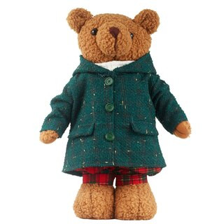 Merry Brite Teddy Bear Plush Décor, Boy, 26 in | CVS Health