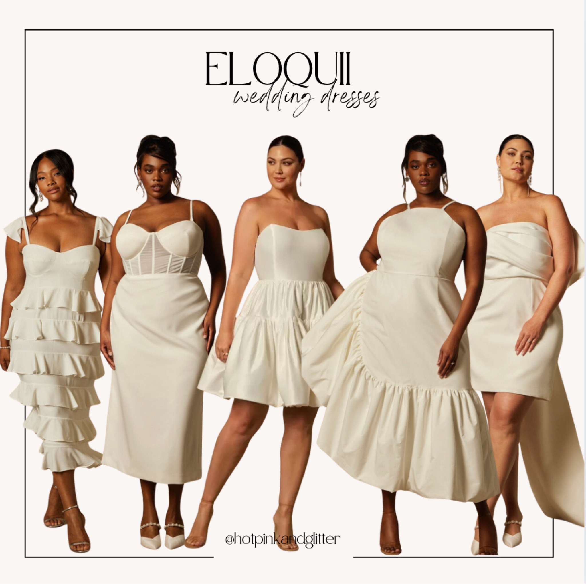 Eloquii wedding dresses are stunning! Up to size 28. 

#LTKPlusSize #LTKStyleTip #LTKWedding