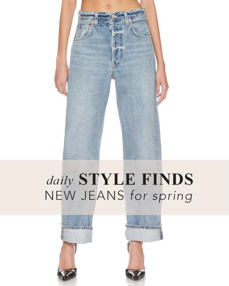 Ayla Baggy Cuffed Crop Citizens of Humanity COH - new jean trends 2024 #revolve #jeans #trends2024

#LTKover40 #LTKstyletip