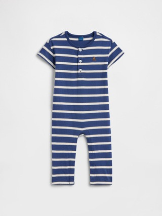 Baby Brannan Bear Henley One-Piece | Gap Factory