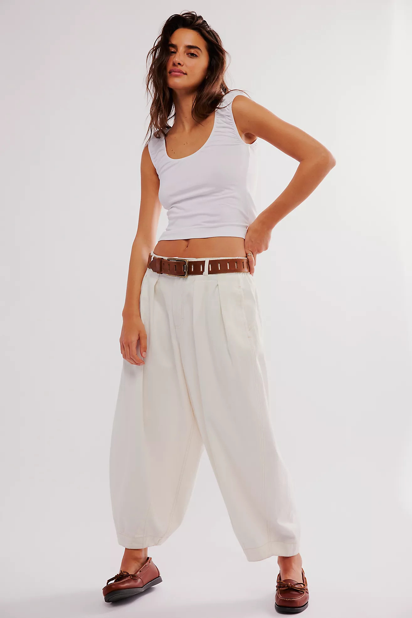 We The Free Ridley Pull-On Barrel Jeans | Free People (Global - UK&FR Excluded)