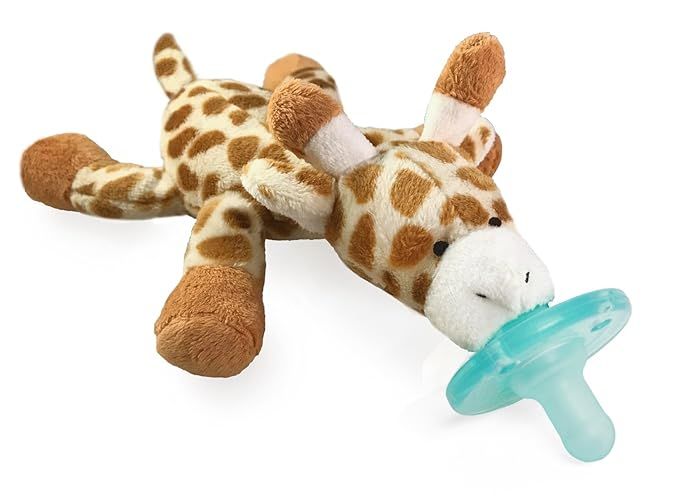 WubbaNub Infant Pacifier - Retro Colors Giraffe | Amazon (US)