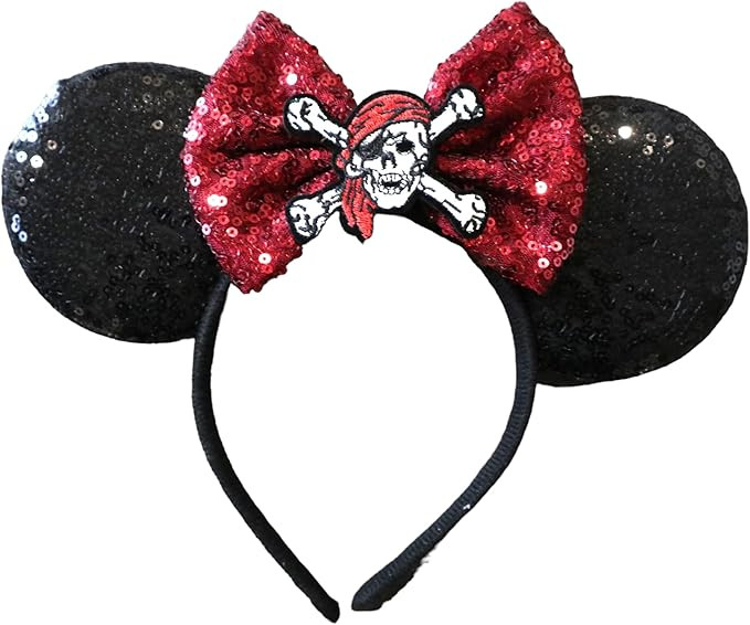 CLGIFT Princess Minnie Ears,Pick your color, Flower Minnie Ears, Floral minnie ears, Purple Spark... | Amazon (US)