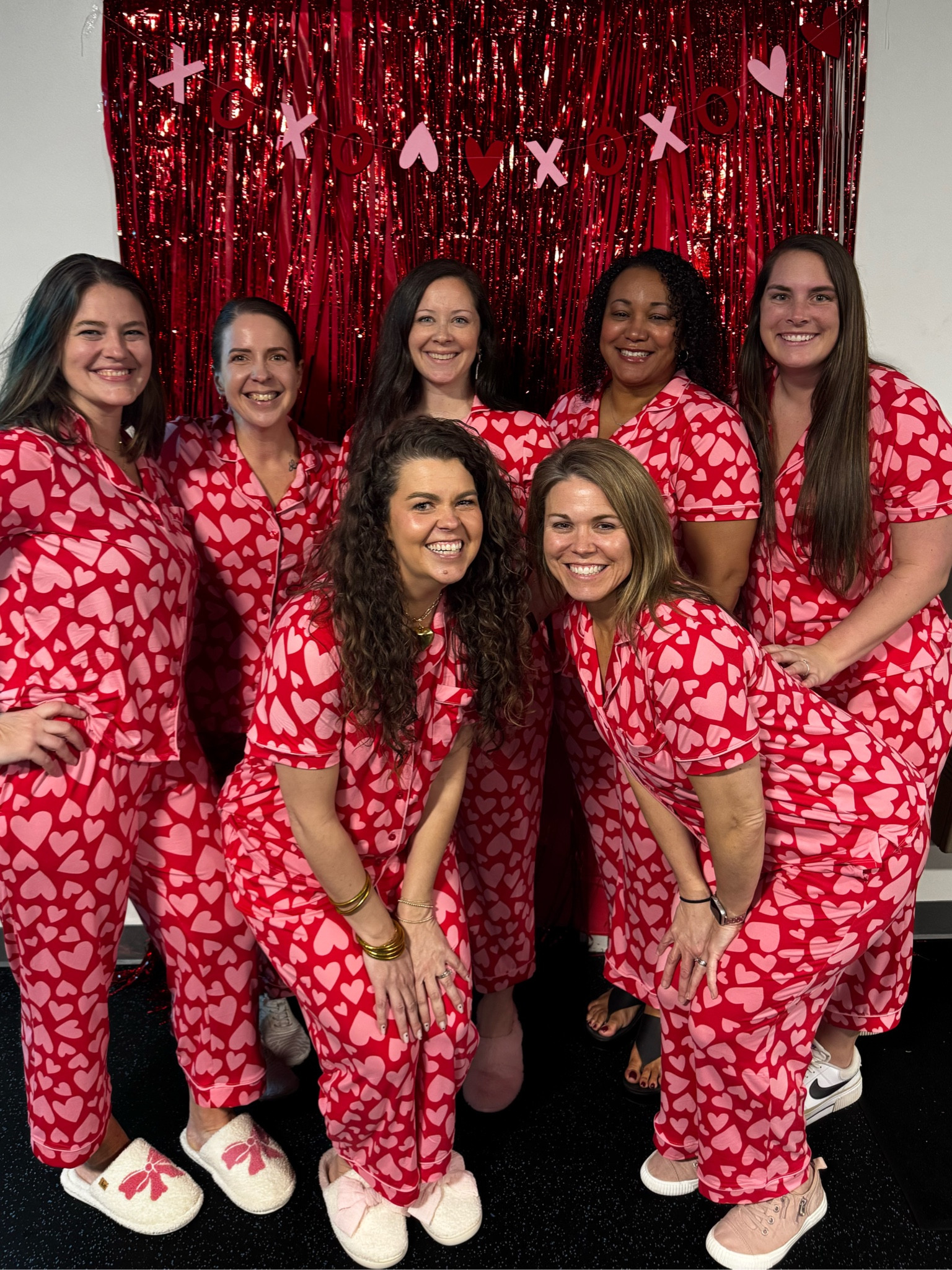 Matching pajamas for Galentines!

#LTKMostLoved #LTKSeasonal