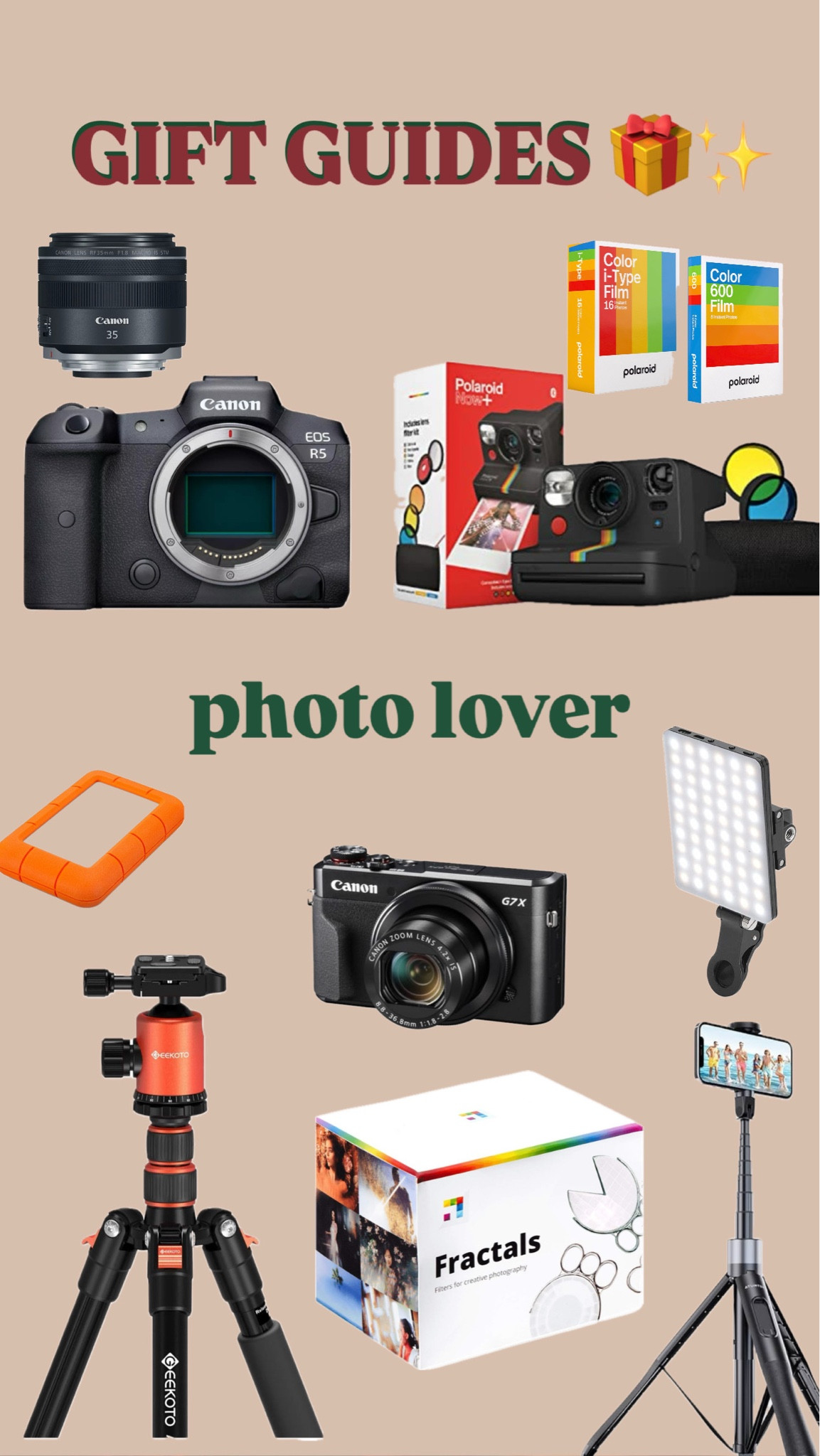 gifts for the photo lover🎁

#LTKHoliday #LTKGiftGuide #LTKCyberWeek
