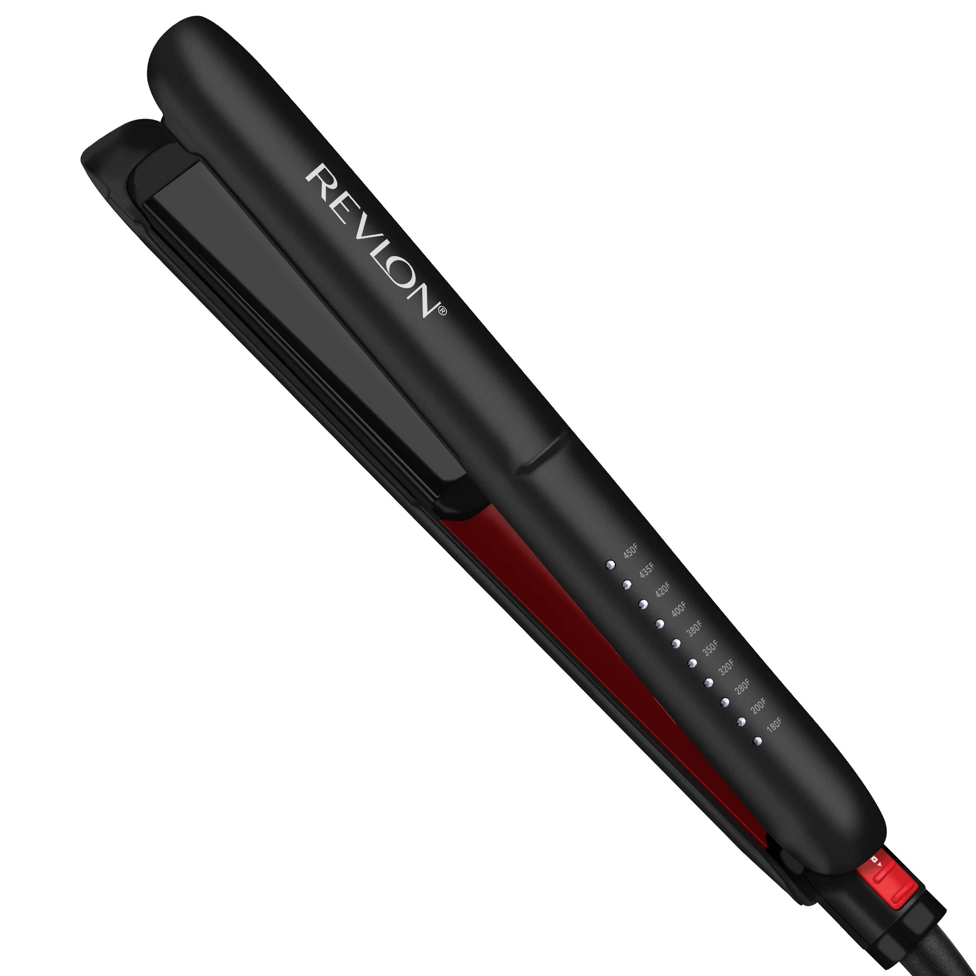 Revlon Smoothstay 1" Coconut Oil-Infused Ceramic Flat Iron, Black | Walmart (US)