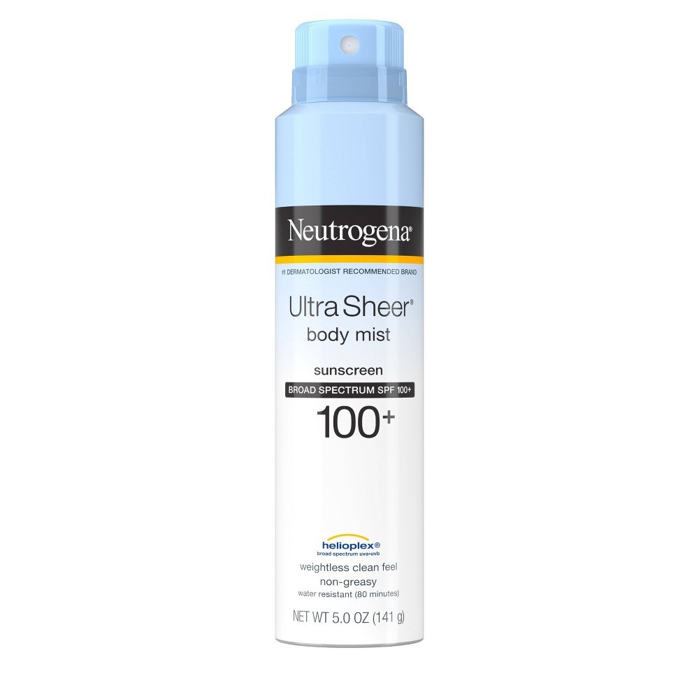 Neutrogena Ultra Sheer Lightweight Sunscreen Spray - SPF 100+ - 5oz | Target