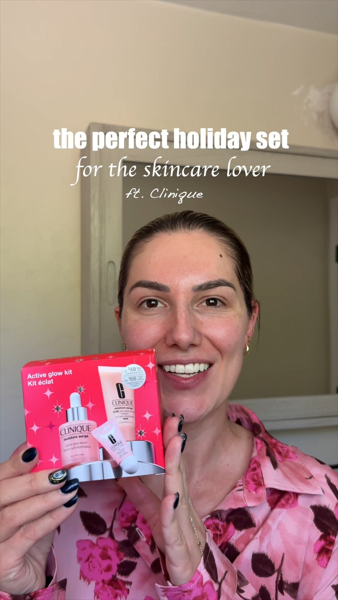 i’ve got the perfect holiday set for you & everyone on your list who loves skincare!🎄💗👯‍♀️

insert the Clinique Active Glow Set which includes:

+ (a full size) Moisture Surge Active Glow Serum
+ Moisture Surge 100H Auto-Replenishing Hydrator 30mL
+ Moisture Surge Lip Hydro-Plump Treatment 7mL
between the incredible ingredient breakdown of each product, as well as the clinical studies, this set just cannot be beat.

—

you can snag it Ulta Beauty this holiday season. i’ll pop a direct link in my bio, so you can easily add to cart. 

p.s. it’s a perfect gift to wrap, or pop into a stocking. just saying! 🎁

holiday gifts, beauty gift, holiday set

#LTKBeauty #LTKHoliday #LTKGiftGuide