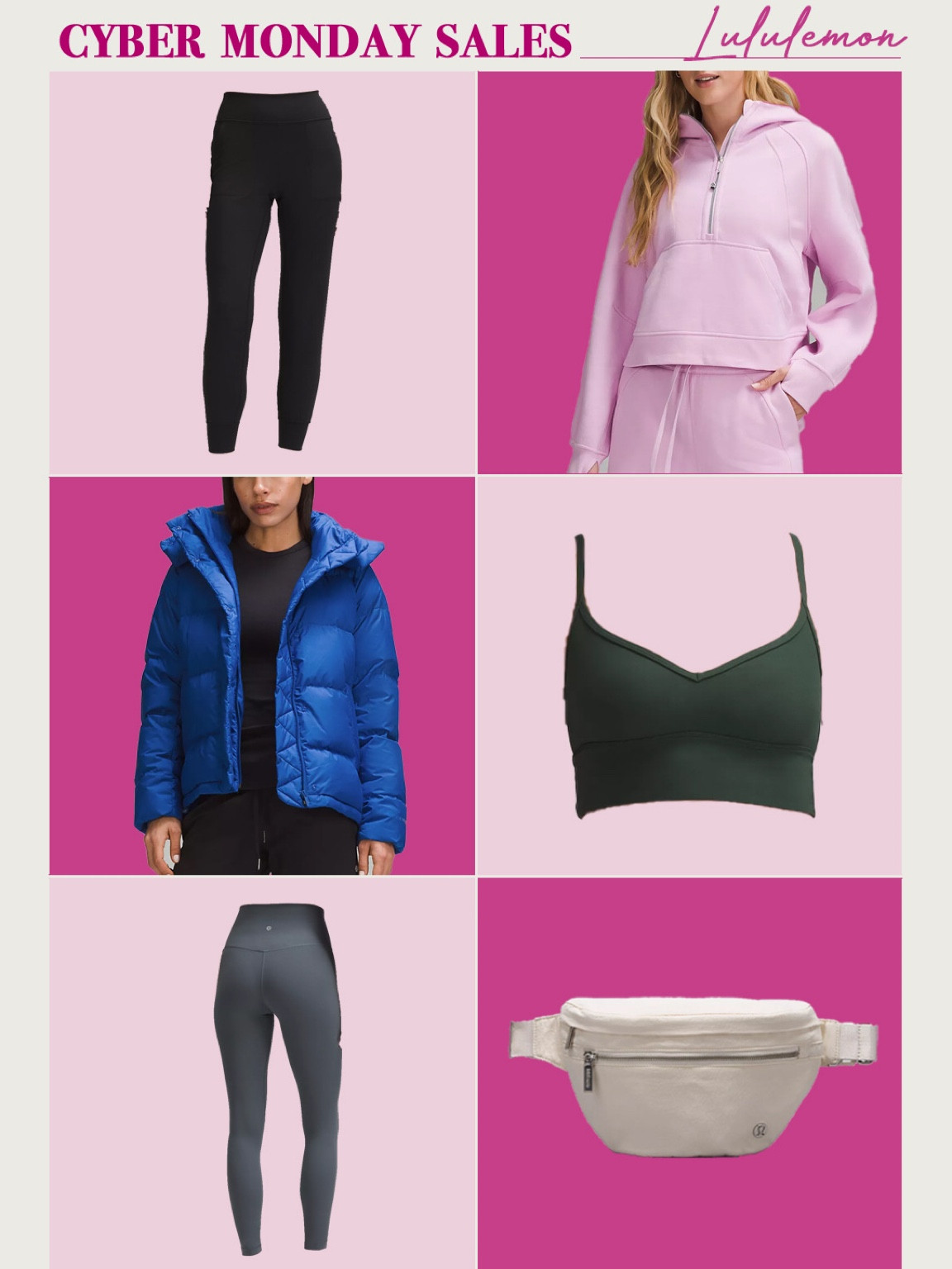Markdowns in every category at lululemon!

Best of Cyber Monday Sales | Hi Sugarplum! #sugarplumstyle #sugarplumsales #cybermonday #blackfriday 

#LTKCyberWeek #LTKHoliday #LTKSaleAlert
