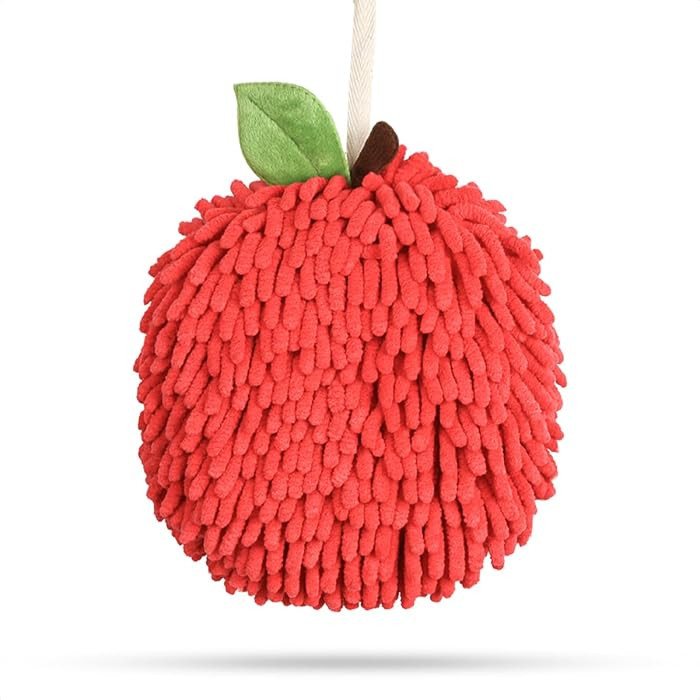Chenille Bathroom Towels, Cute Hand Towels, Super Soft Water Absorbent Decorative Hand Towels wit... | Amazon (US)