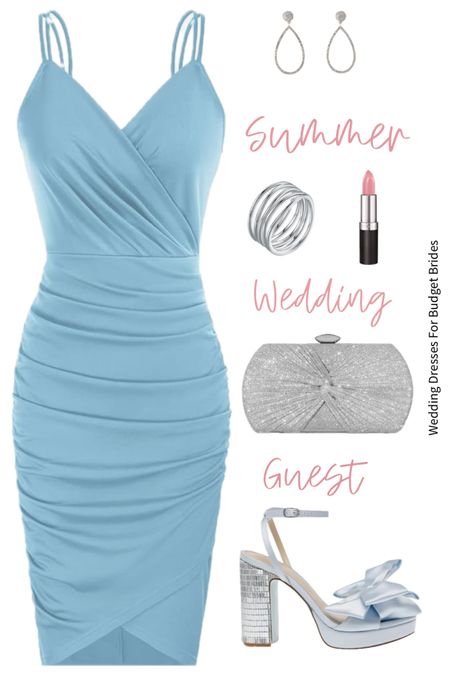 Fun summer wedding guest outfit idea in blue and silver.

#weddingguestdress #amazonwedding #partydresses #summerdresses #dressyoutfit

#LTKStyleTip #LTKWedding #LTKSeasonal