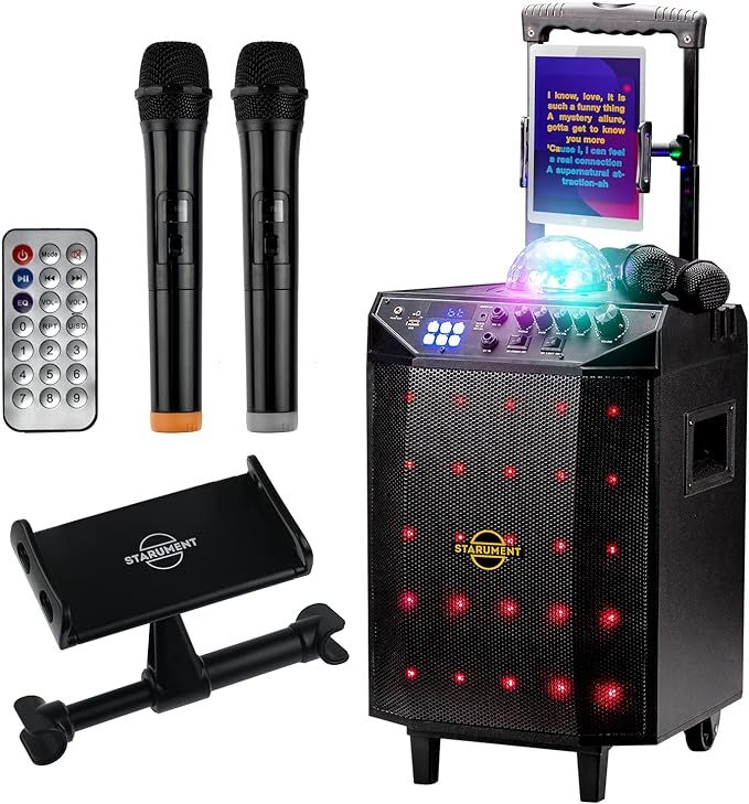 Starument Portable Karaoke Machine for Adults & Kids Complete Karaoke System Includes Bluetooth S... | Amazon (US)