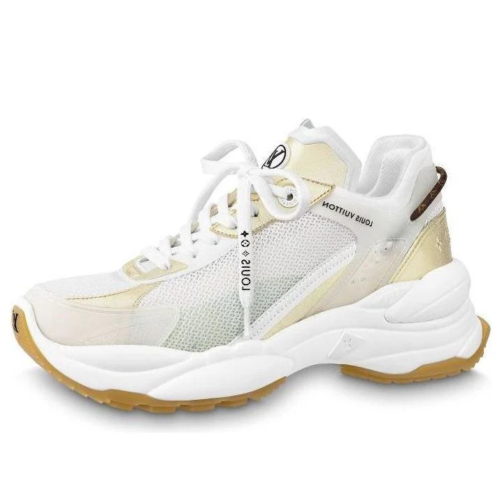 (WMNS) LOUIS VUITTON LV Run 55 Trainers 'White Gold' 1AAP5T | KICKS CREW