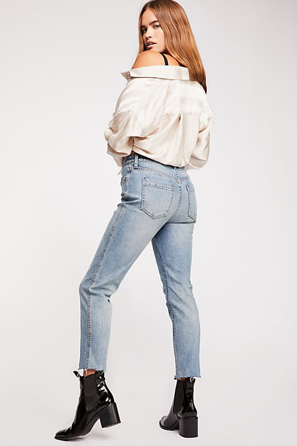 CRVY High-Rise Vintage Straight Jeans | Free People (Global - UK&FR Excluded)