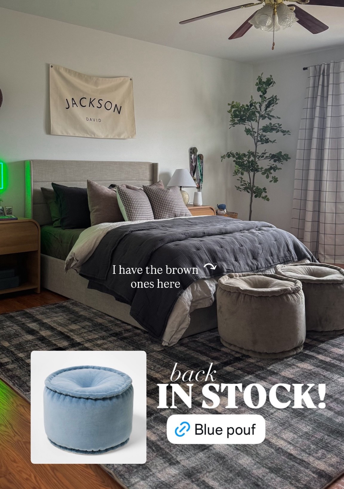 Back in stock, pouf, ottoman, target home

#LTKHome