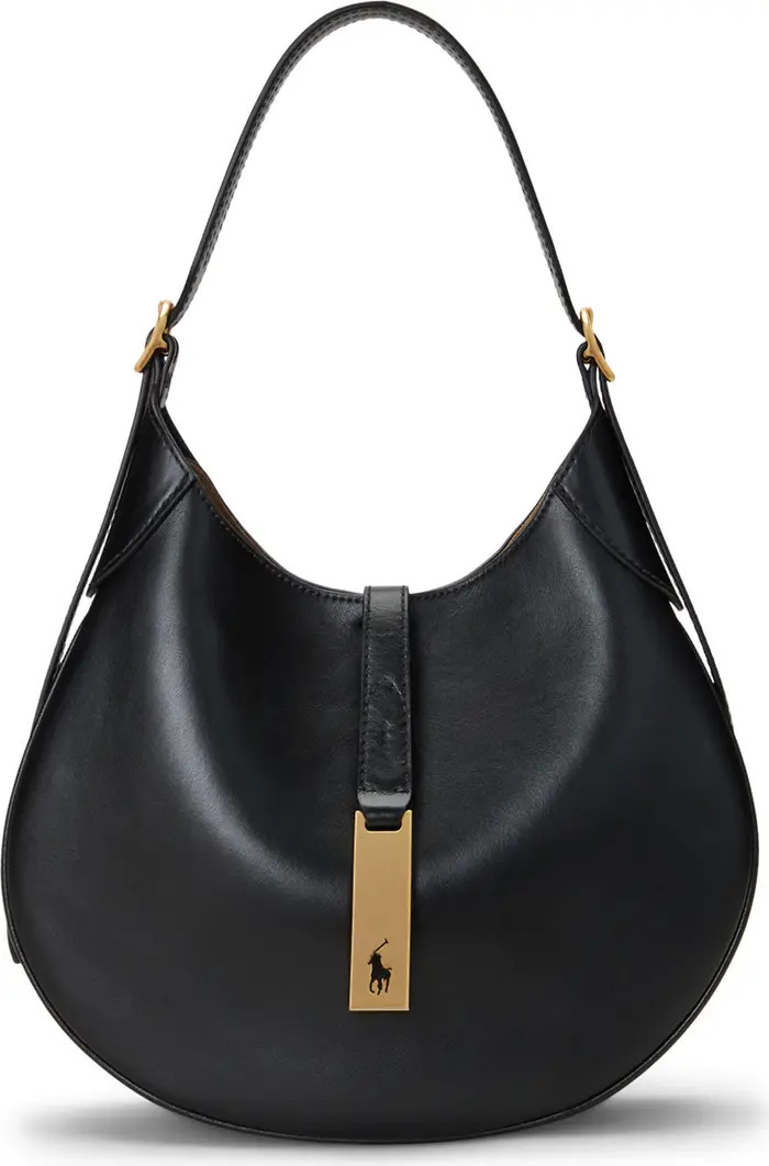 Small Polo ID Leather Shoulder Bag | Nordstrom