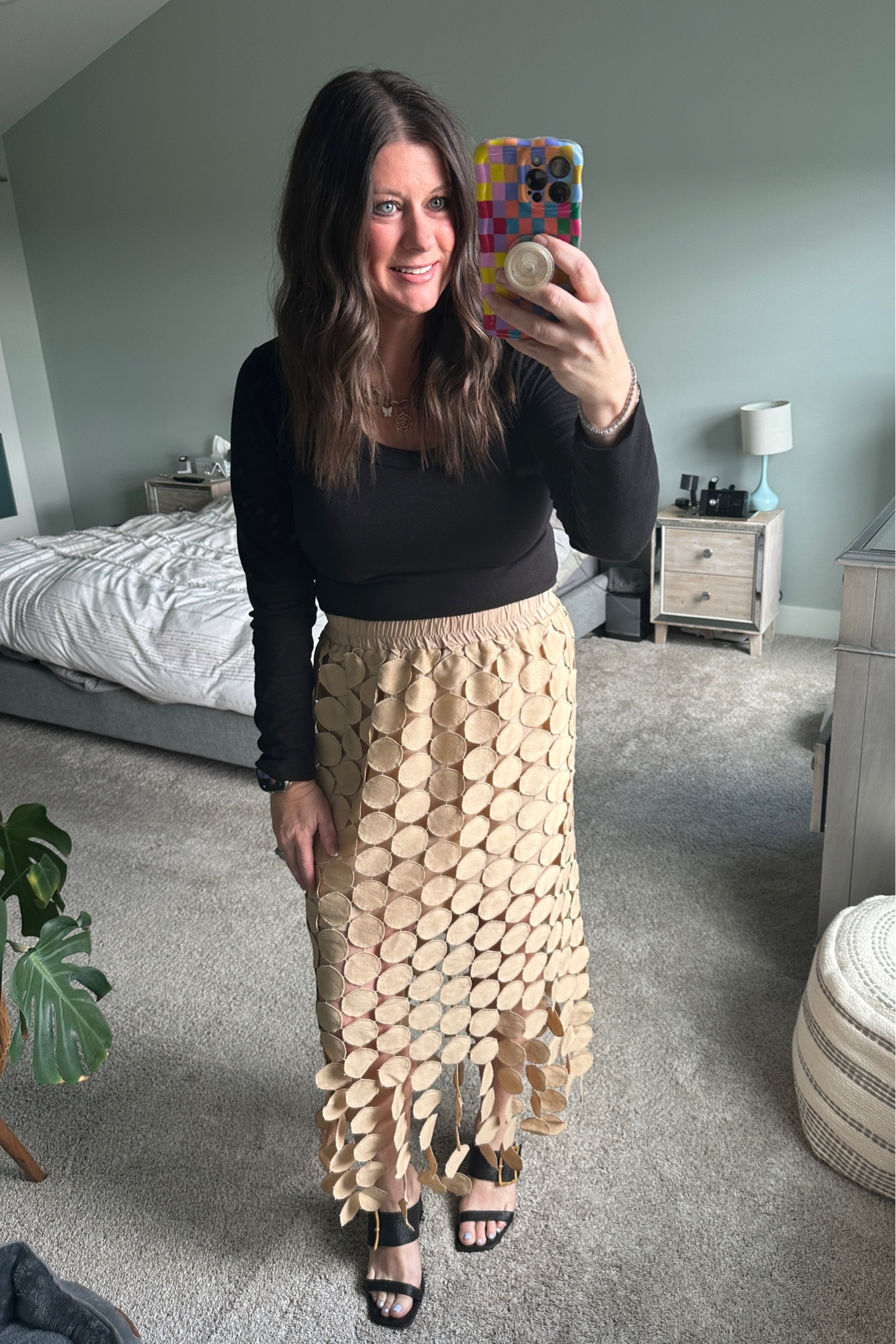 This skirt is so good- it comes in a ton of colors and can be dressed up or down  

#LTKmomlife #LTKOver40 #LTKMidsize