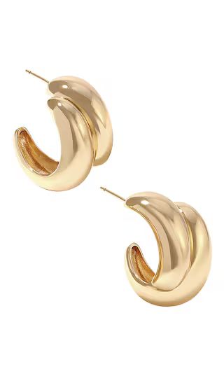 Manon Earring in Gold | Revolve Clothing (Global)