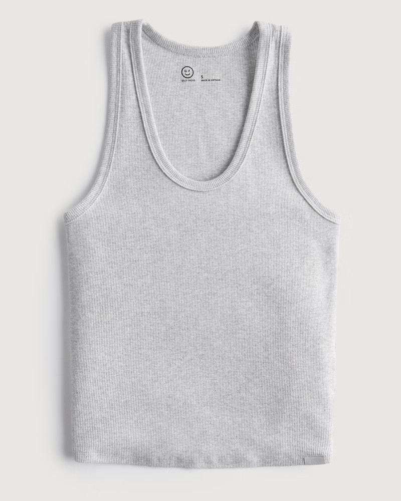 Gilly Hicks Active Ribbed Seamless Tank | Hollister (UK)