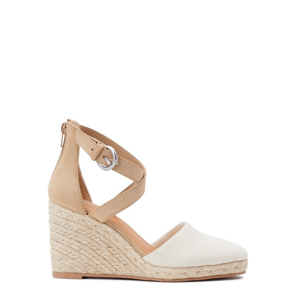 Time and Tru Women's Espadrille Platform Footbed Sandals | Walmart (US)