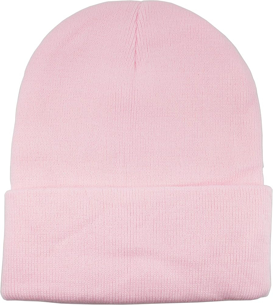 Gelante Men Women Warm Knit Cuffed Plain Beanie Hat Skull Cap. | Amazon (US)