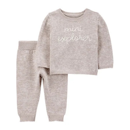 Carter's Child of Mine Baby Outfit Sweater Set, 2-Piece, Sizes Preemie-18 Months | Walmart (US)
