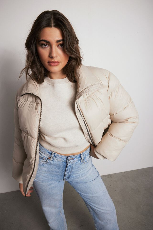 Quilted Puffer Jacket | Dynamite Clothing