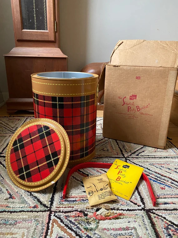 NOS the Skotch Party Bucket by Hamilton  Vintage Cooler  | Etsy | Etsy (US)