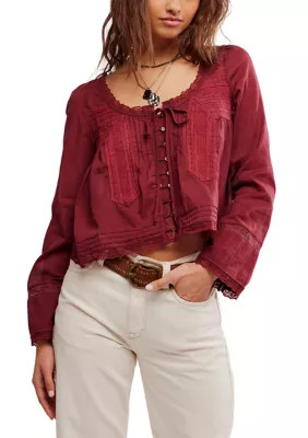 Free People Women's Forevermore Long-Sleeve Top, XS | Belk