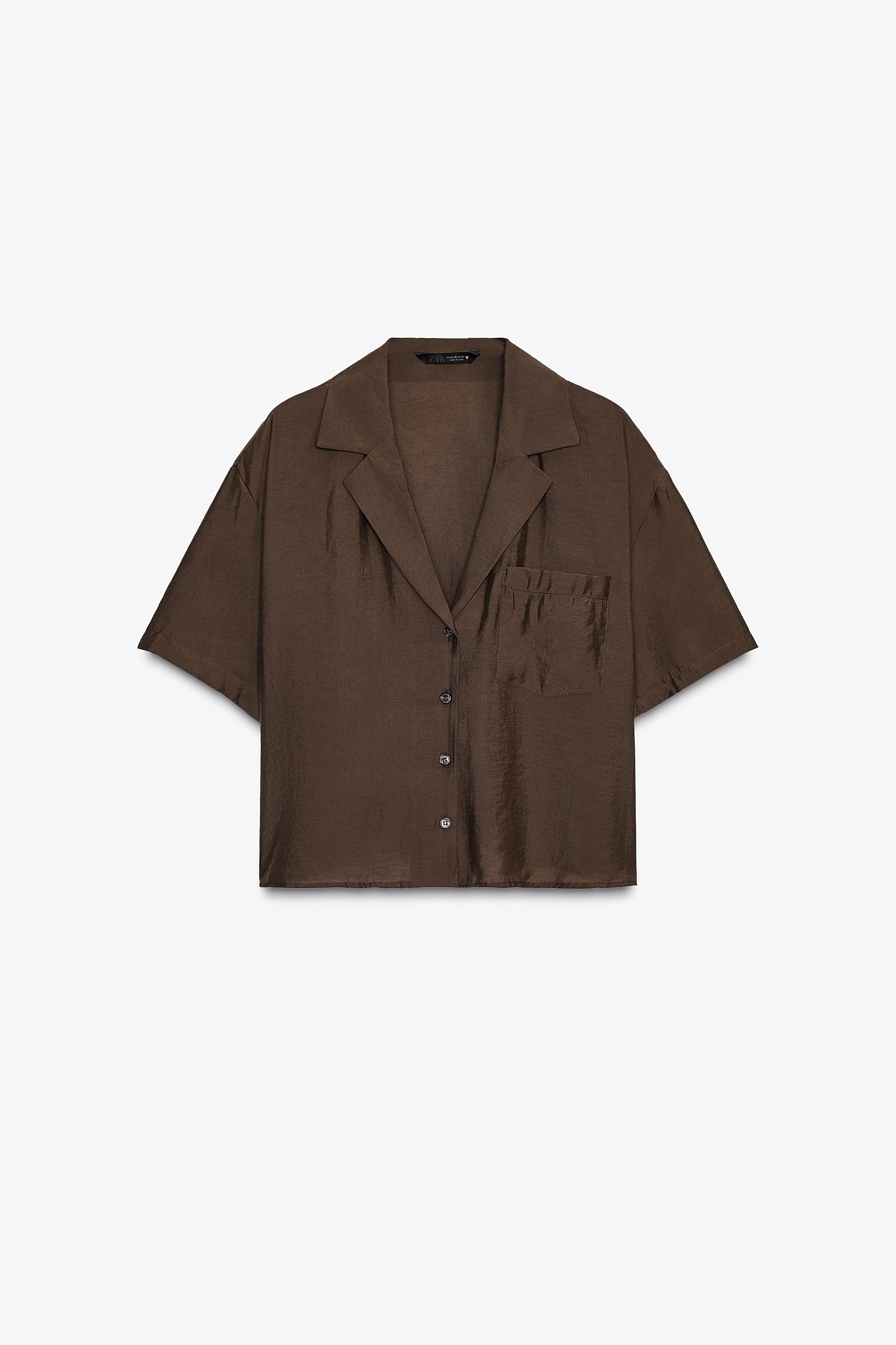 FLOWY POCKET SHIRT | Zara US