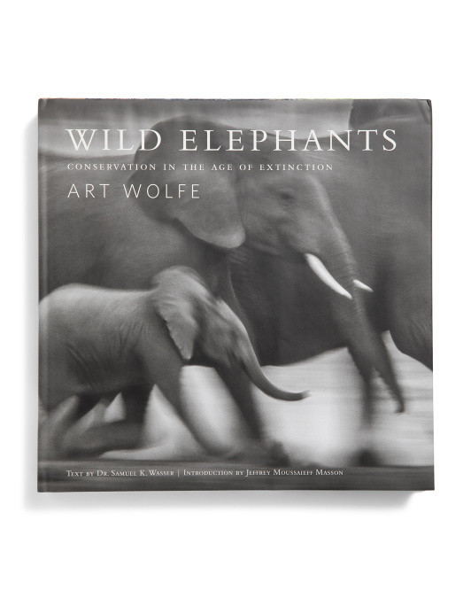 Wild Elephants Conservation In The Age Of Extinction Book | Pillows & Decor | Marshalls | Marshalls