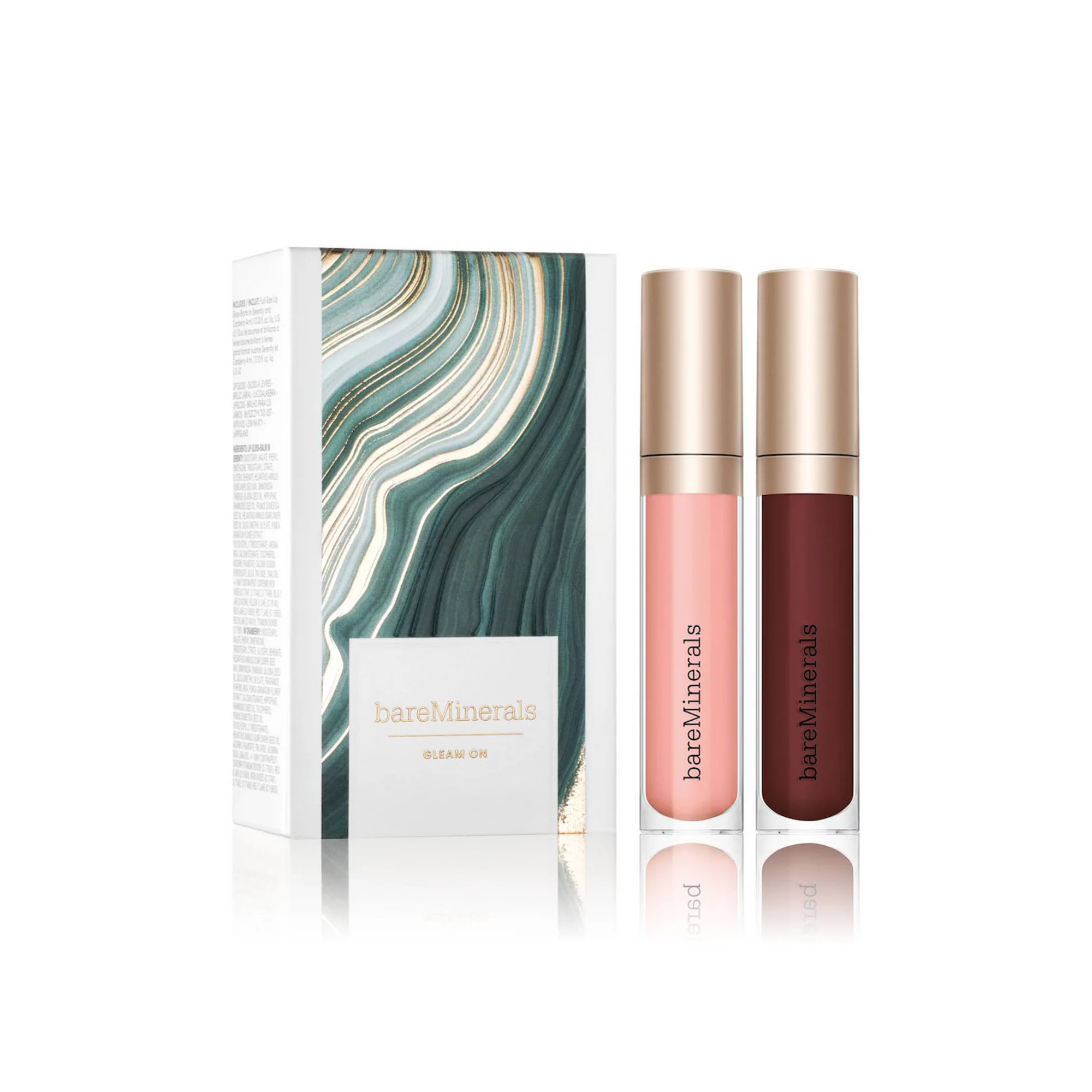 bareMinerals Gleam On Lip Gloss-Balm Duo | Kohl's