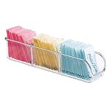 iDesign Linus Plastic Divided Packet Organizer, Holder for Sugar, Salt, Pepper, Sweeteners, Tea B... | Amazon (US)