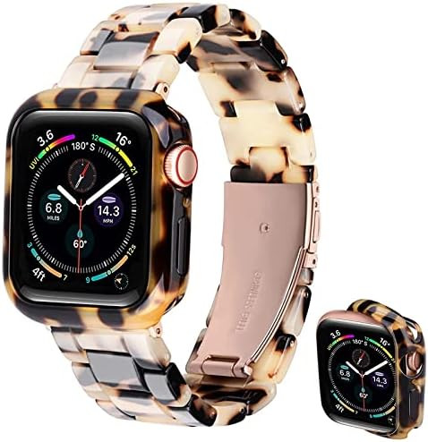 Omter Band with Bumper Compatible with Apple Watch 45mm 44mm 42mm 41mm 40mm 38mm, Women Men Fashi... | Amazon (US)