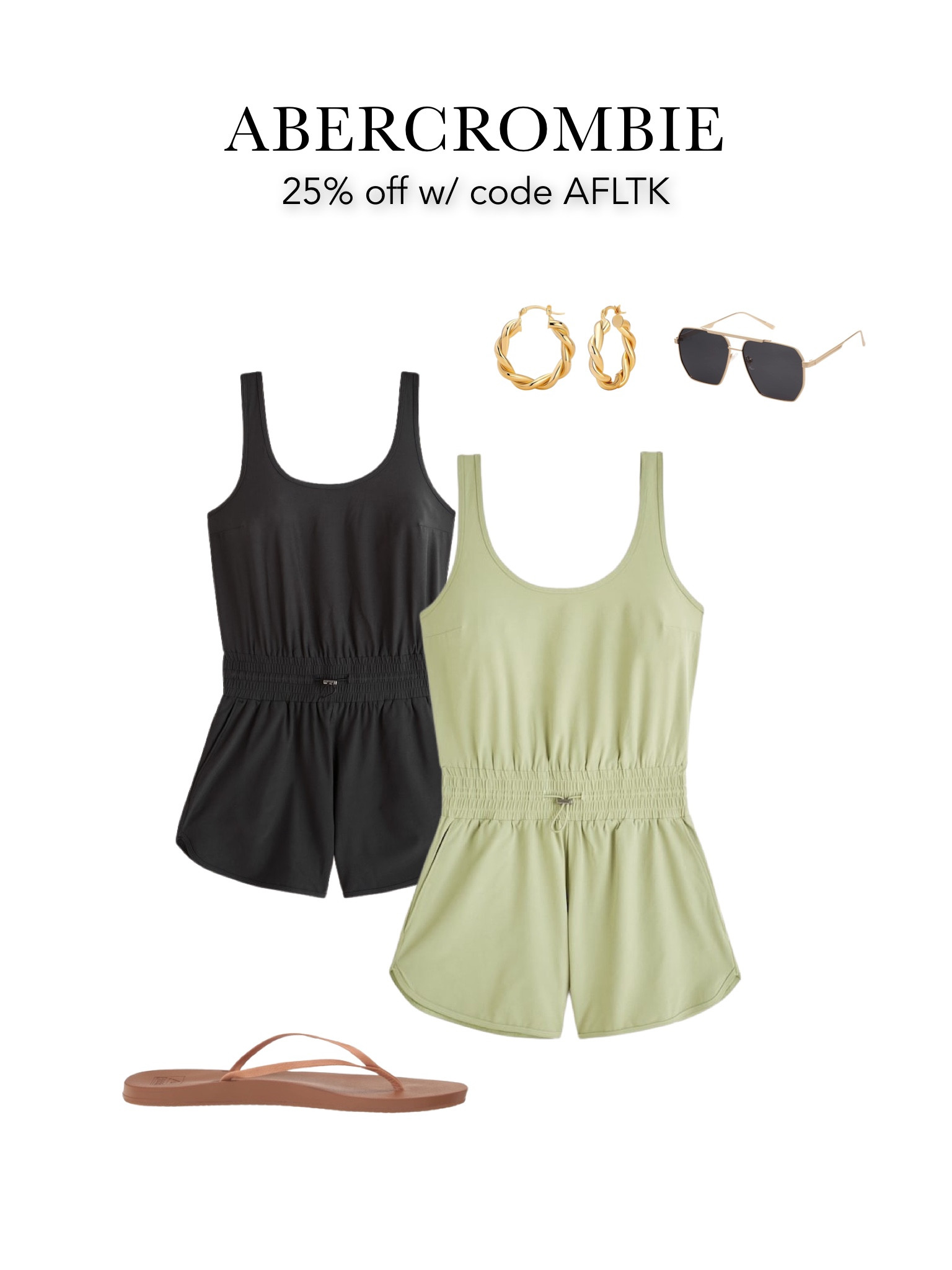 Abercrombie sale, travel romper 

#LTKunder100 #LTKFind #LTKSale