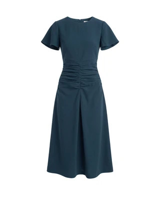 FA26 Tanya Dress-Deep Teal | Cartolina