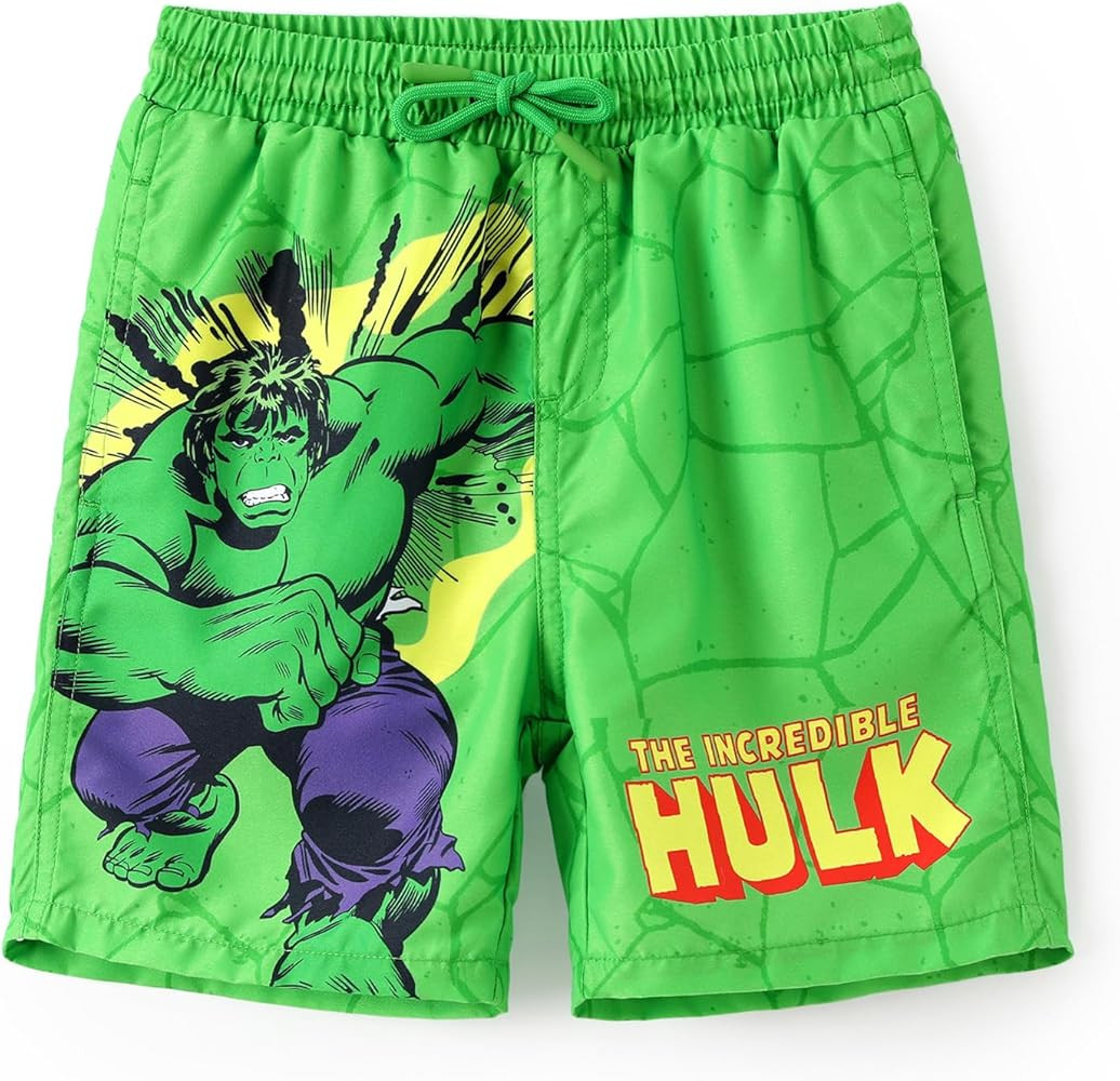 Disney Stitch Spiderman Cars Winnie Toy Story Boy Swim Trunks UPF 50+Swim Shorts Compression Line... | Amazon (US)