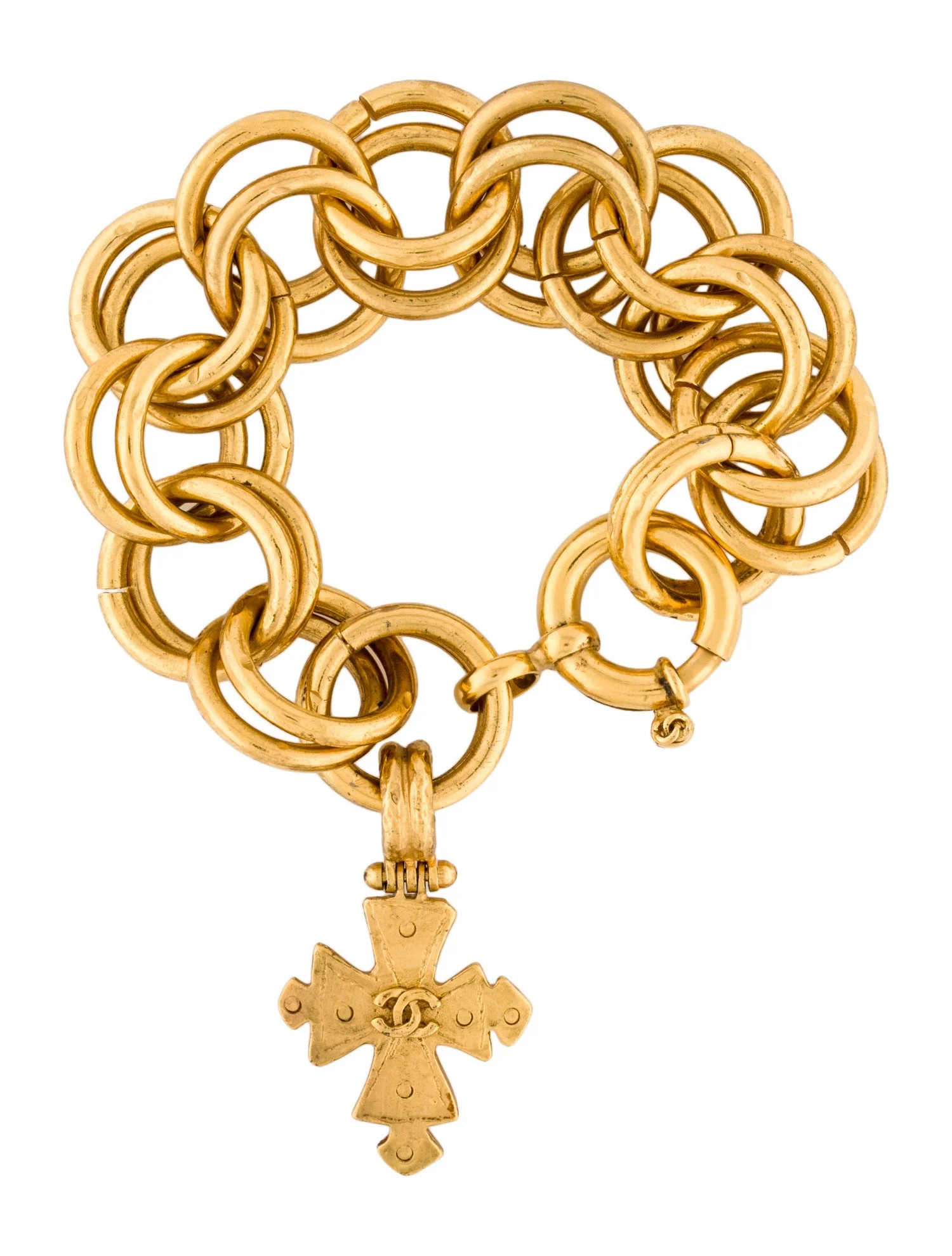 Vintage Cross Charm Bracelet | The RealReal